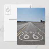 66号線旅行はがき ポストカード (正面/裏面)