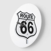 66号線。 ラージ壁時計 (傾斜)