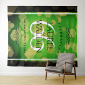 66周年チタナイト結婚記念日をエレガントに祝おう タペストリー (インサイチュ(横))