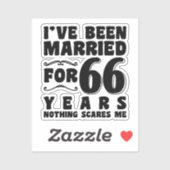 66年間の結婚生活を送る祖父母はかっこいい シール (シート)