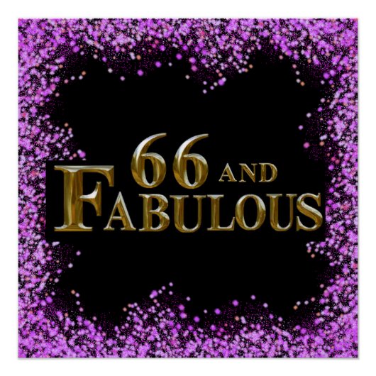 66歳の誕生日 ポスター (正面)