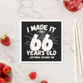 66歳皮肉ミームおもしろい66誕生日 スタンダードカクテルナプキン (インサイチュ)