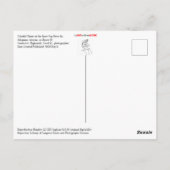 66番カラフル号線の椅子 ポストカード (裏面)