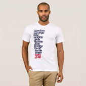 66白のイギリスの精神 Tシャツ (正面フル)