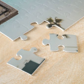 66系統サンタモニカ。クリスマスの挨拶 ジグソーパズル (側面)