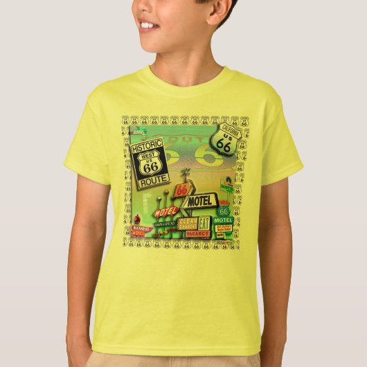 66系統-マザーロードキッズライトティーズ Tシャツ (正面)