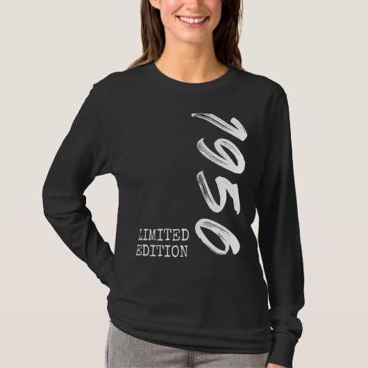 66誕生日レディースメンズ66年1956 18 Tシャツ (正面)