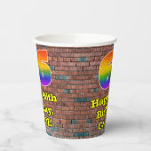 66誕生日:おもしろいグラフィティインスパイア – レボイン66 紙コップ (左)