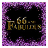 66誕生日 ポスター (正面)