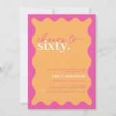 660歳鮮やか応援パーティーへの参加 招待状 (正面)