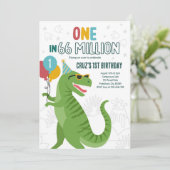 6600万人の恐竜Tレックス1歳 招待状 (スタンド正面)