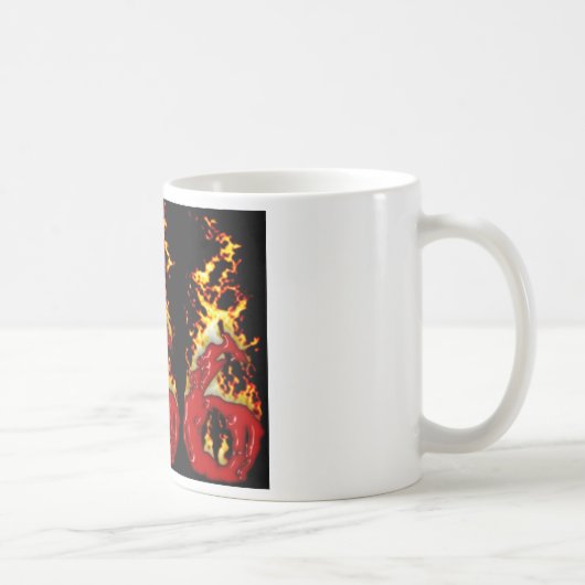 666血及び火 コーヒーマグカップ (右)