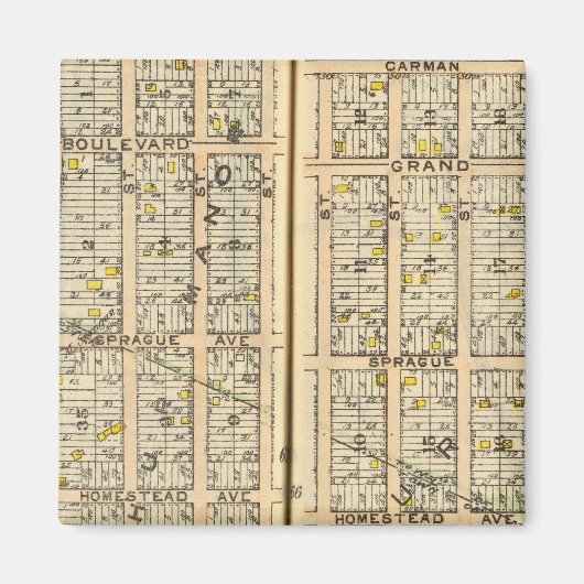 6667スカースデール、東チェスター マグネット (正面)