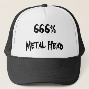 666%メタルヘッド キャップ