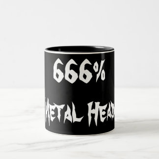666%メタルヘッド ツートーンマグカップ
