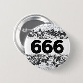 666 缶バッジ (正面&裏面)