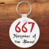 667 Neighbor of the Beast キーホルダー (正面)