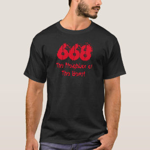 668獣の隣人! Tシャツ
