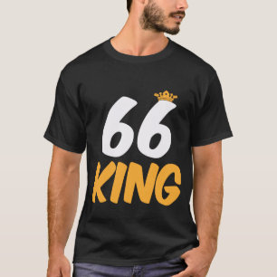66.誕生日が66歳の贈り物を贈おもしろいる Tシャツ