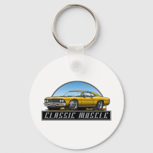 66_Chevelle_Gold キーホルダー