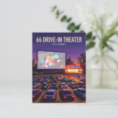 66 Drive-In Theater USA ポストカード (スタンド正面)
