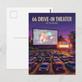 66 Drive-In Theater USA ポストカード (正面/裏面)