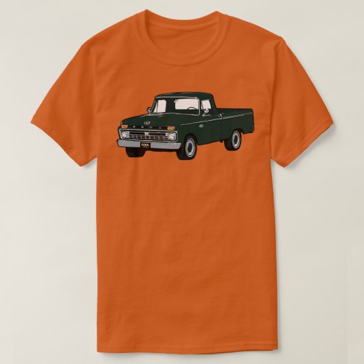 66 Green F Truck Tシャツ (デザイン正面)