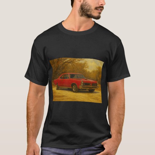 "66" GTOマッスルカー Tシャツ (正面)