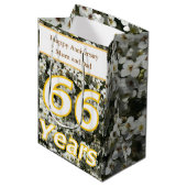 66thアニバーサリー編集可能 ミディアムペーパーバッグ (正面アングル)