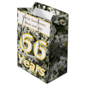 66thアニバーサリー編集可能 ミディアムペーパーバッグ (裏面アングル)