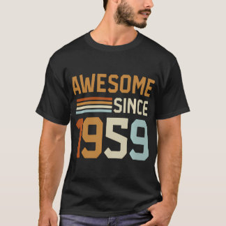 66Yr Bdayギフト66歳の男性の女性1959 66th Tシャツ