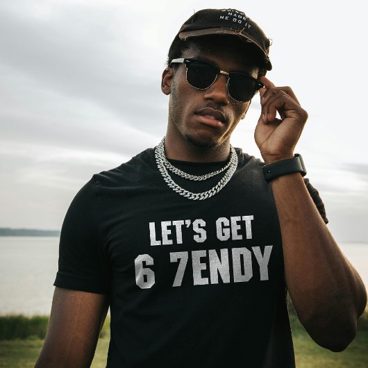 67おもしろいミームセブンSendy 6 7endyをゲット Tシャツ