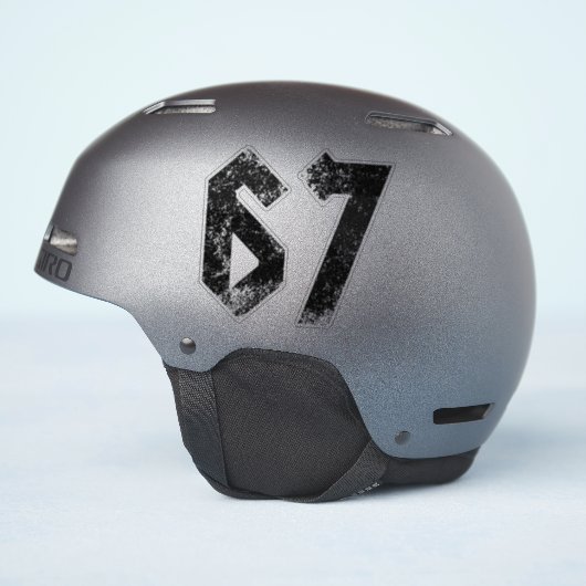 67おもしろいミーム6セブンGen Alpha シール (ヘルメット側面)