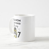 67がウザいだけの普通のママ 楽しいS コーヒーマグカップ (正面左)