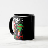 67が口癖のクリスマス・ミーム マグカップ (正面左)