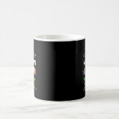67が好きでたまらない面白いクリスマスデザイン コーヒーマグカップ (中央)