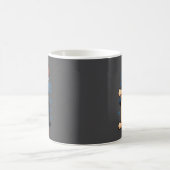 67と叫ぶペンギンたちの冬の警報 6 7 冬のミーム コーヒーマグカップ (中央)