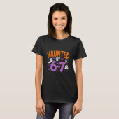 67に取り憑かれた "Six Seven" ミーム Tシャツ (正面フル)