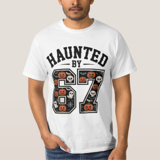 67に怯えて ゴシックハロウィン Tシャツ