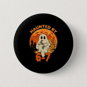 67のハロウィンガーストに悩まされるジェネレーションアルファ 缶バッジ