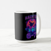 67の面白いハロウィンメメに取り憑かれた コーヒーマグカップ (正面右)