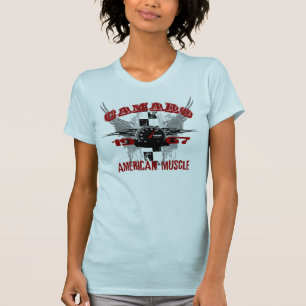 67のCamaroのグラフィックのティー Tシャツ