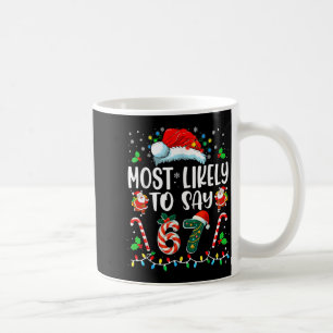 67を言う可能性が最も高いMeme Six Seven サンタ クリスマス コーヒーマグカップ