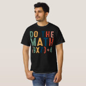 67を計算しろ面白いミーム メンズ レディース 先生 Tシャツ (正面フル)