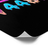 67アイスクリームドリップミームスクエアルート4489スラング数学 ポスター (角)