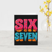 67アイスクリームドリップミーム6セブンGen Alphaスラング カード (黄色い花)