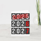 67カウントダウン 2026年から2027年へ カード (正面)