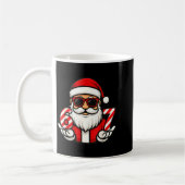 67クリスマスおもしろ画像サンタ6選 コーヒーマグカップ (左)