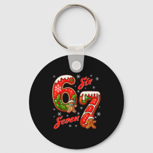67クリスマスミームフレーズ 6 7 ミーム コスチューム クリスマス キーホルダー