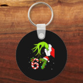 67クリスマス6 7ミームパジャマホリデージェネレーションアルファスラング キーホルダー (正面)